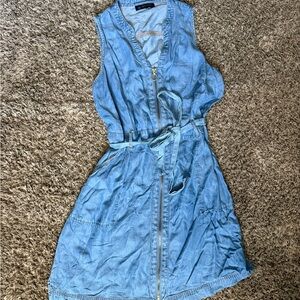 INC Denim Sleeveless Small Dress